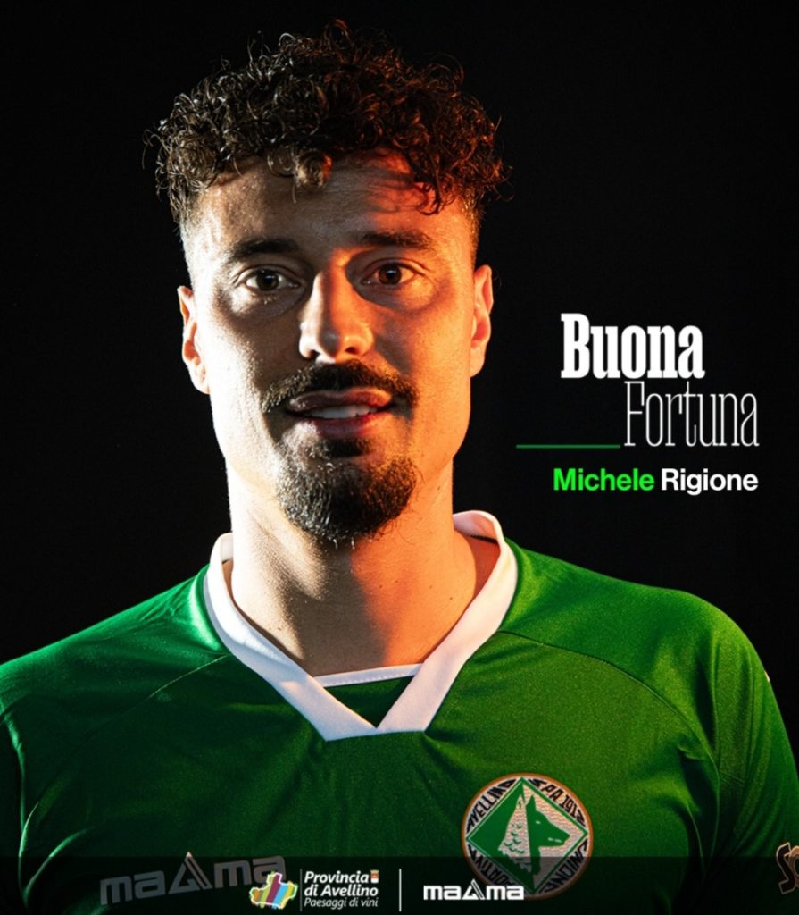 U.S. Avellino. Risoluzione consensuale con Michele Rigione