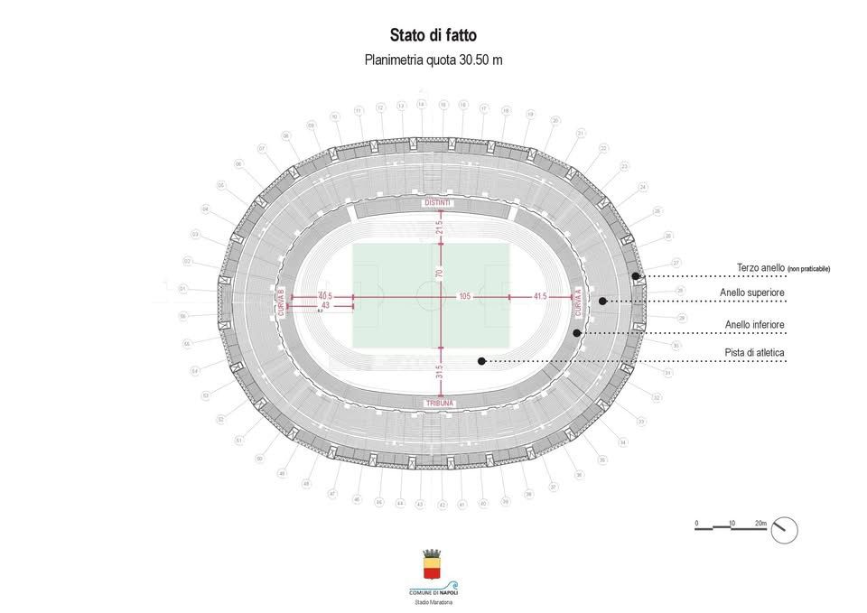 Napoli, lavori allo stadio Maradona senza stop alle partite: avanti il progetto per Euro 2032. (Foto)