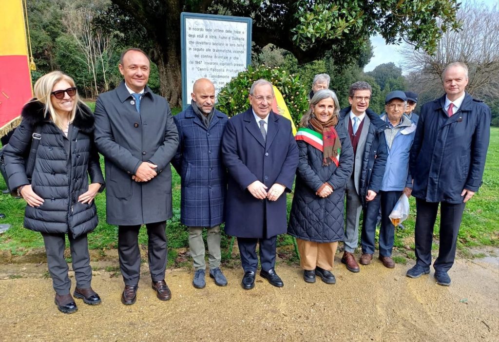 Napoli, il Giorno del Ricordo a Capodimonte: istituzioni e cittadini commemorano le vittime delle foibe