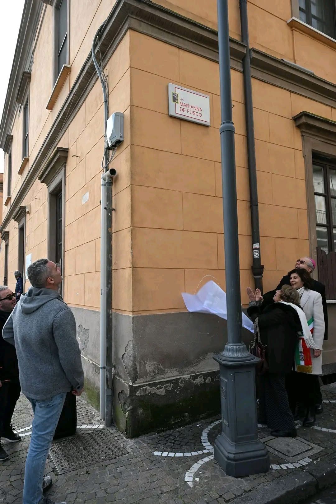 Pompei dedica una strada alla Contessa Marianna De Fusco, cofondatrice della città moderna(foto)