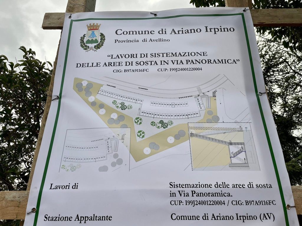 Ariano Irpino, al via i lavori per il nuovo parcheggio a servizio dell’ospedale