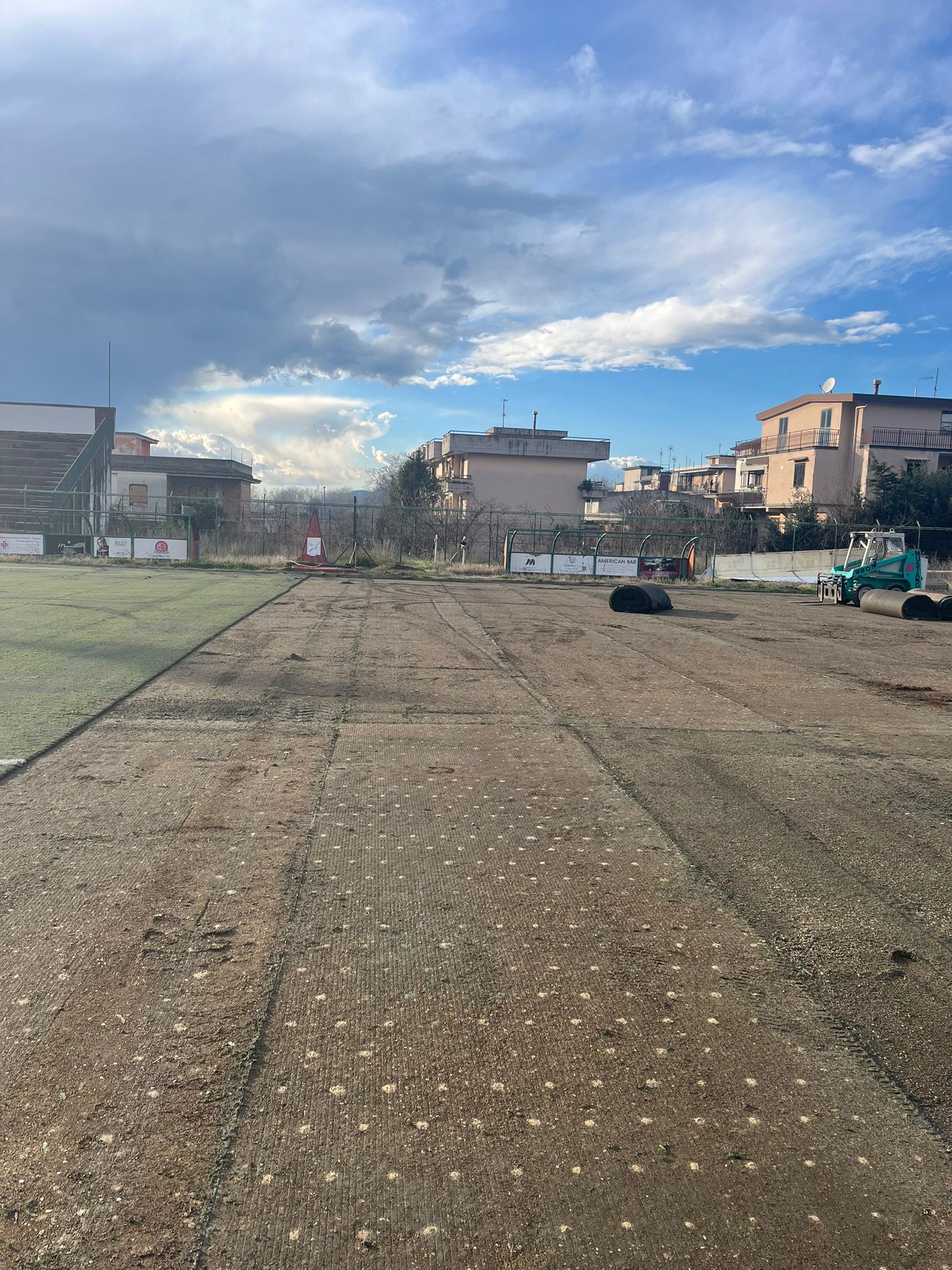 Mugnano del Cardinale, il campo “Angelo Sanseverino” si rifà il look: al via la nuova fase dei lavori (foto e video)