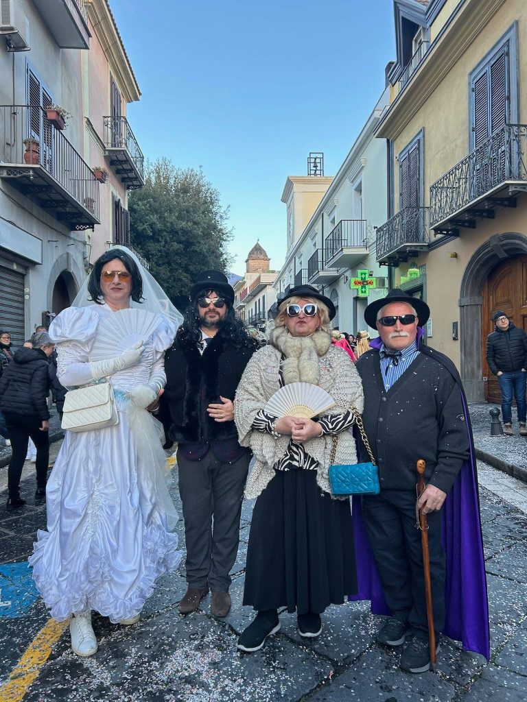 Baiano, il Carnevale della tradizione riporta in scena la Cantata dei Mesi e la Zeza.(foto) Baiano, il Carnevale della tradizione riporta in scena la Cantata dei Mesi e la Zeza.(foto)