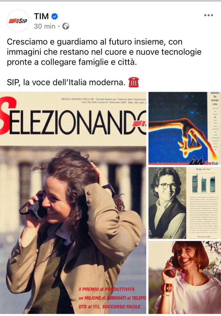 Il ritorno della SIP in TV: nostalgia o strategia? Lo spot con Massimo Lopez riapre il caso TIM