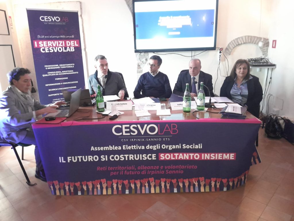 Assemblea elettiva CESVOLAB, Raffaele Amore , riconfermato Presidente. Assemblea elettiva CESVOLAB, Raffaele Amore , riconfermato Presidente.