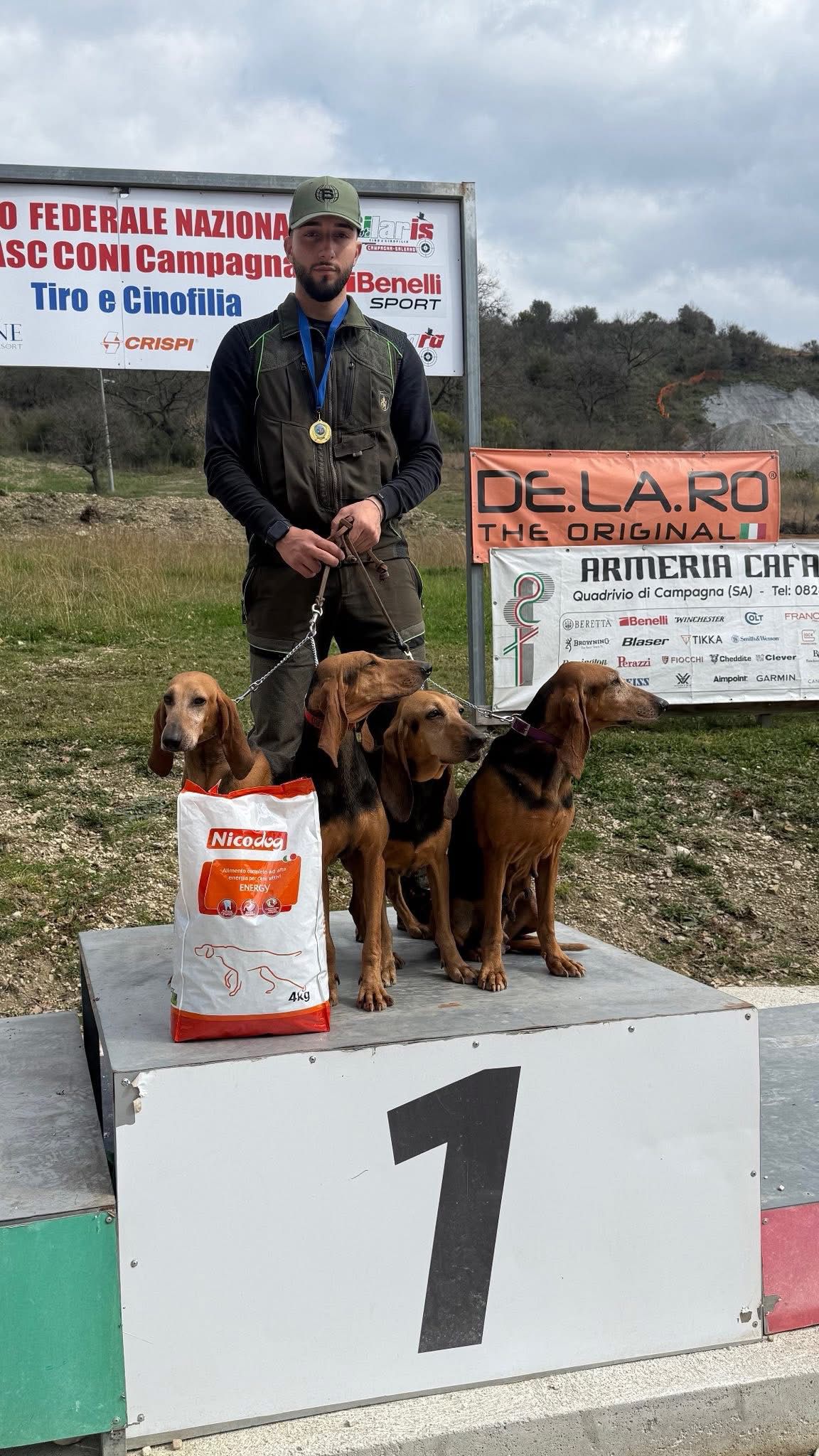 Campionato regionale FIDASC, vittoria dei Guerriero: Costantino e Carmine portano il titolo di campioni regionali a Mugnano del Cardinale.