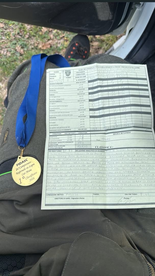 Campionato regionale FIDASC, vittoria dei Guerriero: Costantino e Carmine portano il titolo di campioni regionali a Mugnano del Cardinale.