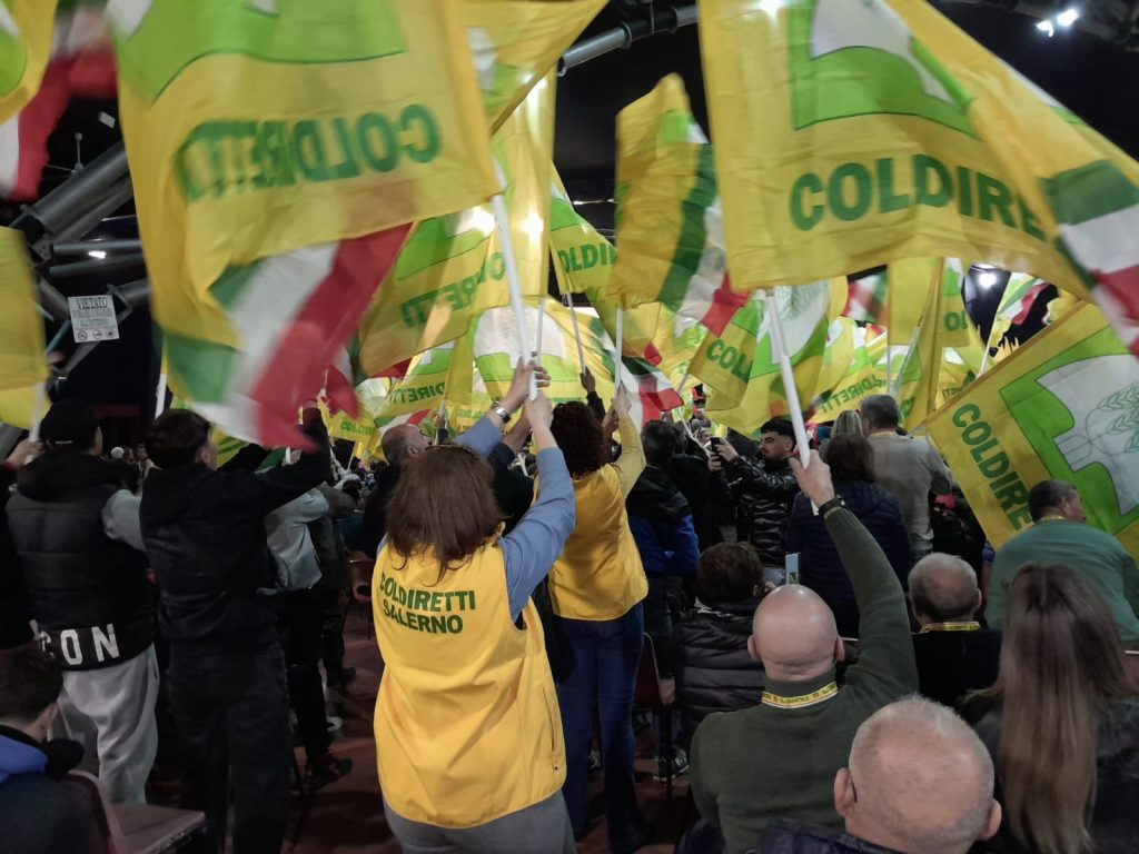 Napoli, Assemblea Coldiretti Campania al Palapartenope di Fuorigrotta.   “  la forza amica del Paese “