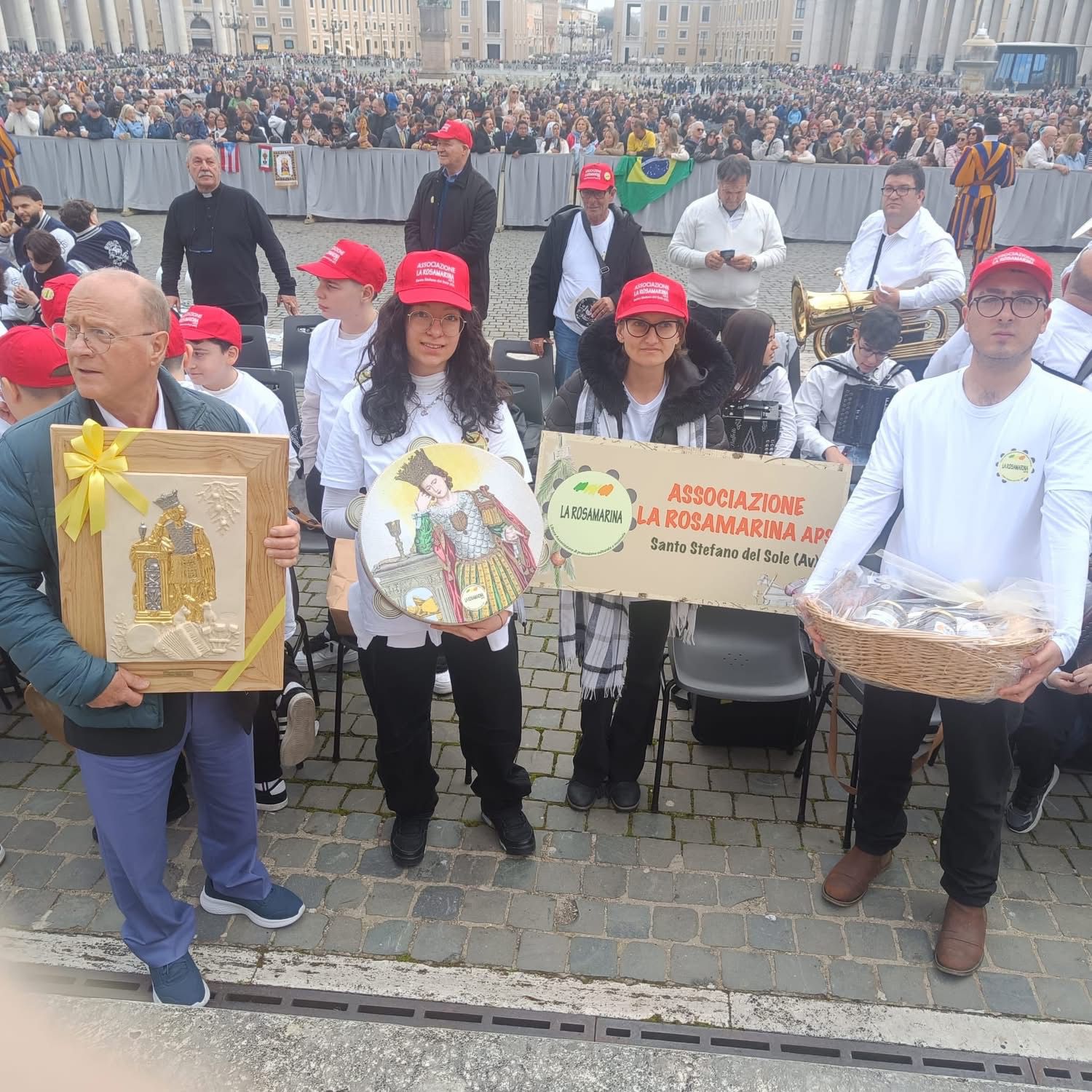 Santo Stefano del Sole in Vaticano: delegazione irpina all’udienza del Papa