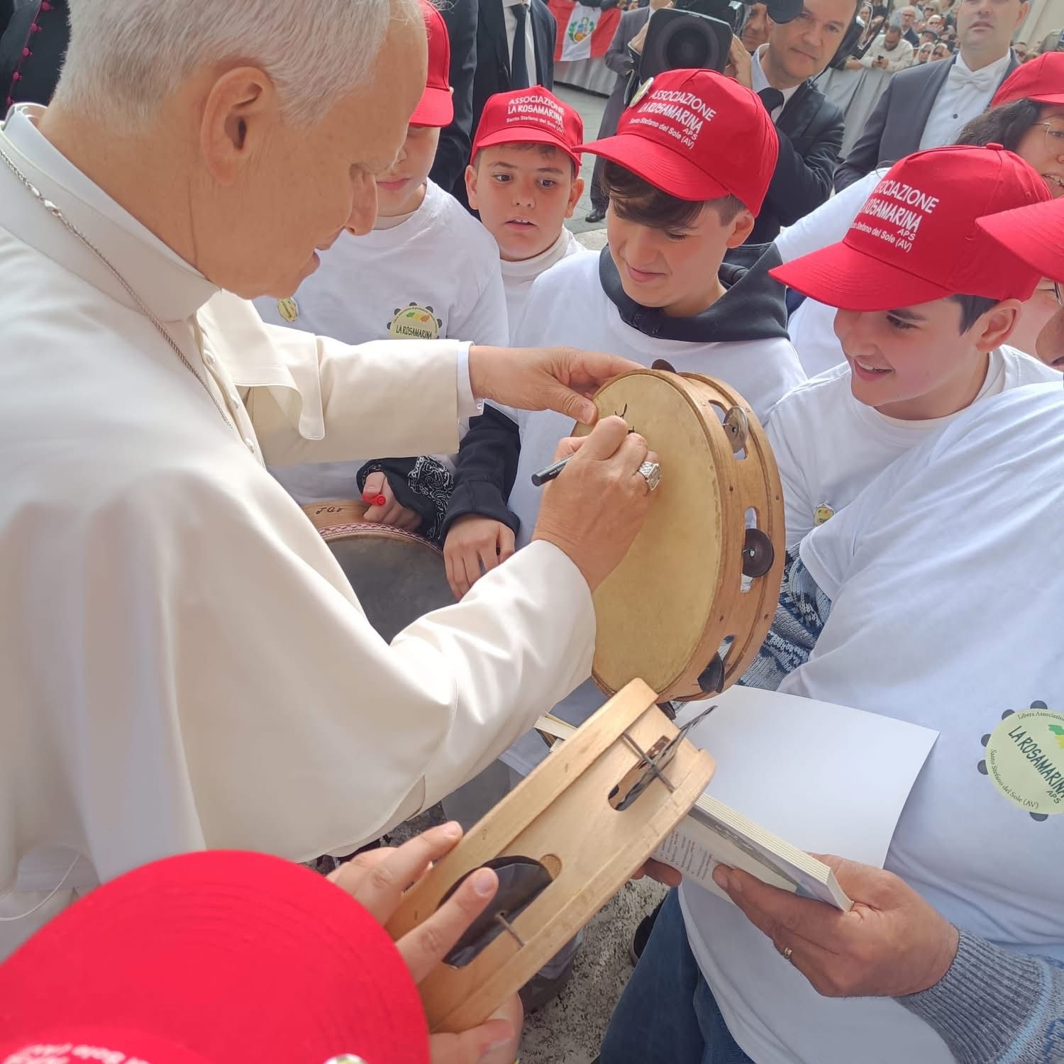 Santo Stefano del Sole in Vaticano: delegazione irpina all’udienza del Papa