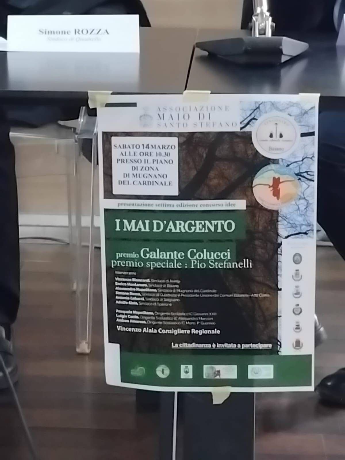 Mugnano del Cardinale, presentata la settima edizione del concorso “I Mai d’Argento”