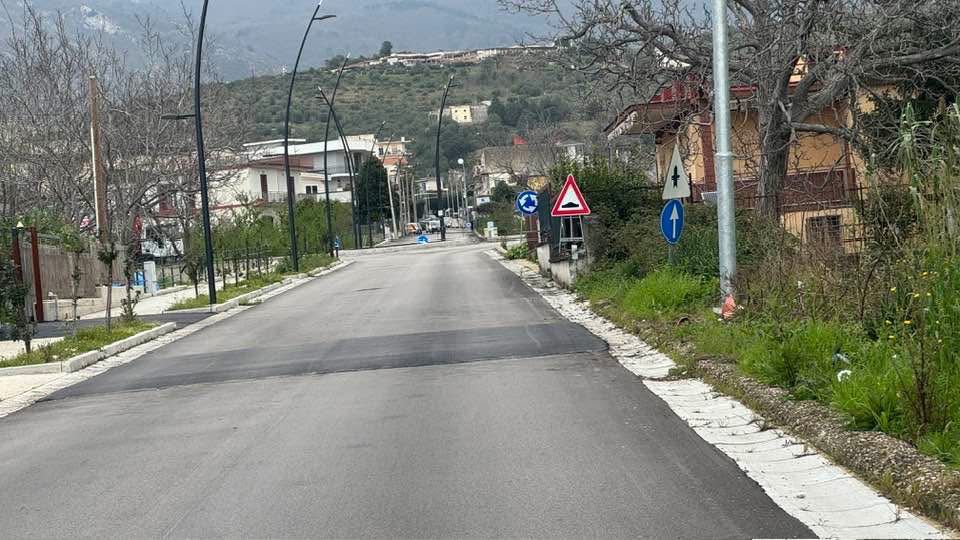 Roccarainola, ripartono i lavori di riqualificazione: interventi in via Matteotti e via Marconi