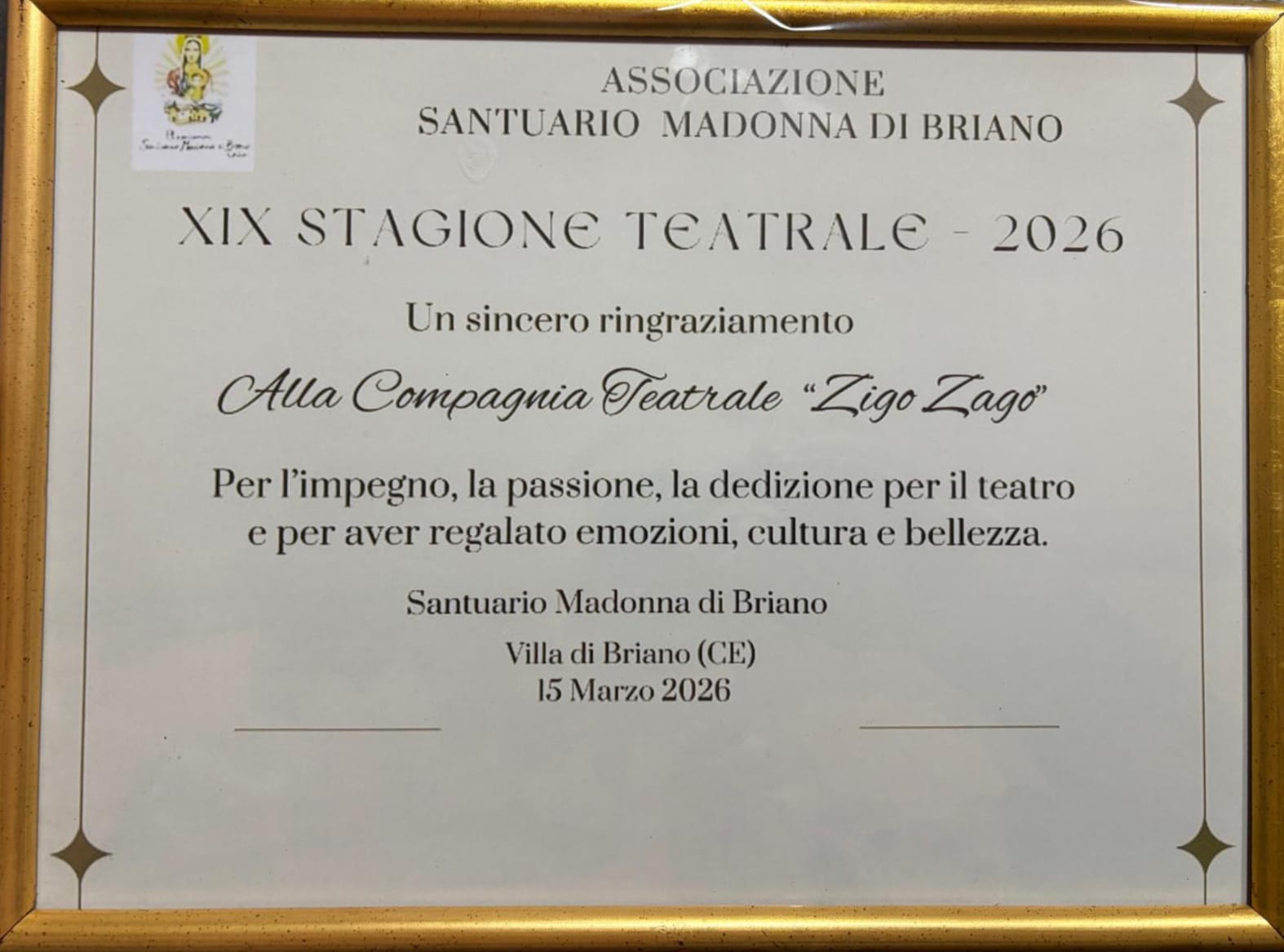 Villa di Briano, successo per la compagnia Zigo Zago di Sperone con “Ce penza mamma’” Villa di Briano, successo per la compagnia Zigo Zago di Sperone con “Ce penza mamma’”