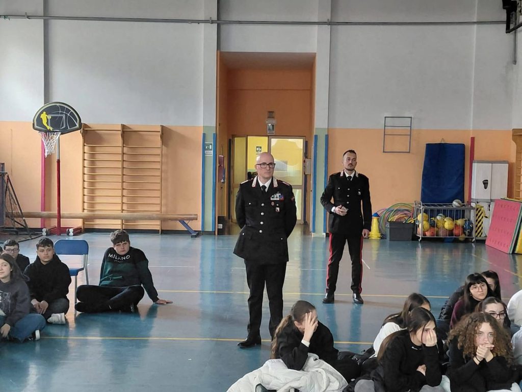 Mugnano del Cardinale, cultura della legalità: i Carabinieri incontrano gli studenti
