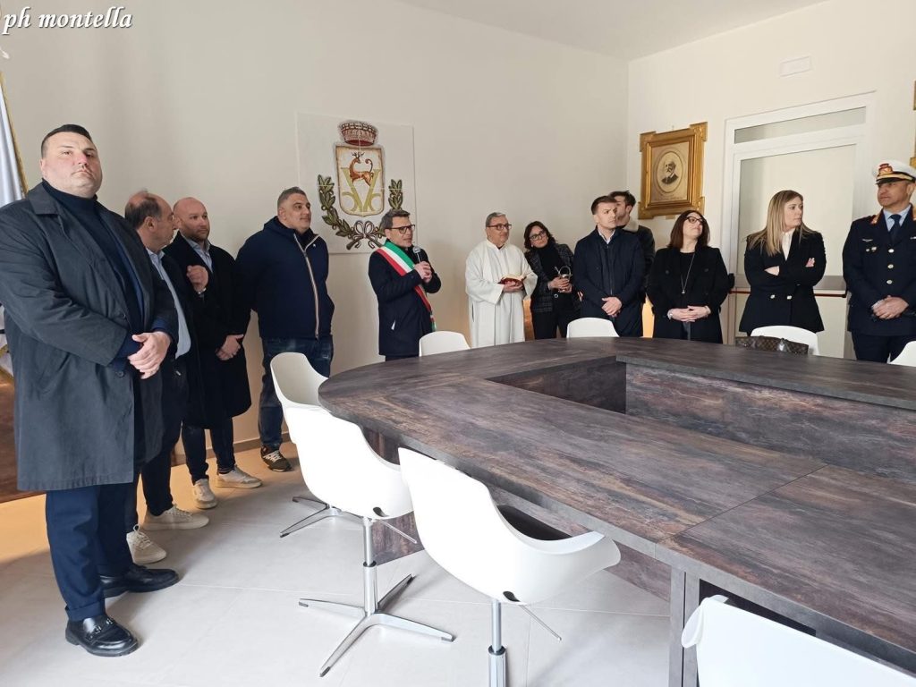 Baiano inaugura la nuova Casa Comunale: istituzioni e cittadini uniti per un nuovo inizio.(foto)