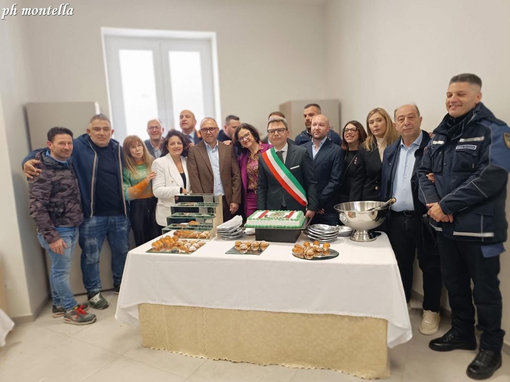 Baiano inaugura la nuova Casa Comunale: istituzioni e cittadini uniti per un nuovo inizio.(foto)