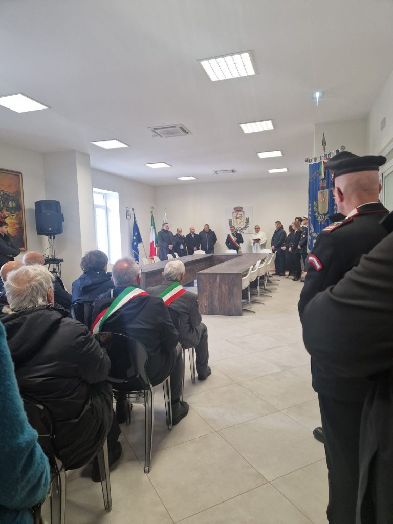 Baiano inaugura la nuova Casa Comunale: istituzioni e cittadini uniti per un nuovo inizio.(foto)