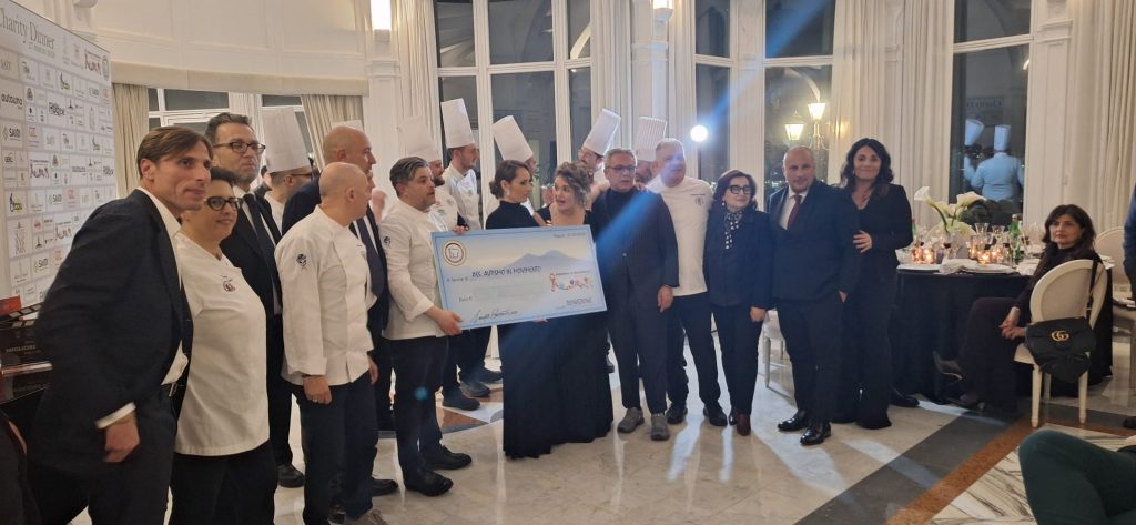 Napoli, successo per il “Charity Dinner 2026”: solidarietà e alta cucina per “Autismo in Movimento”