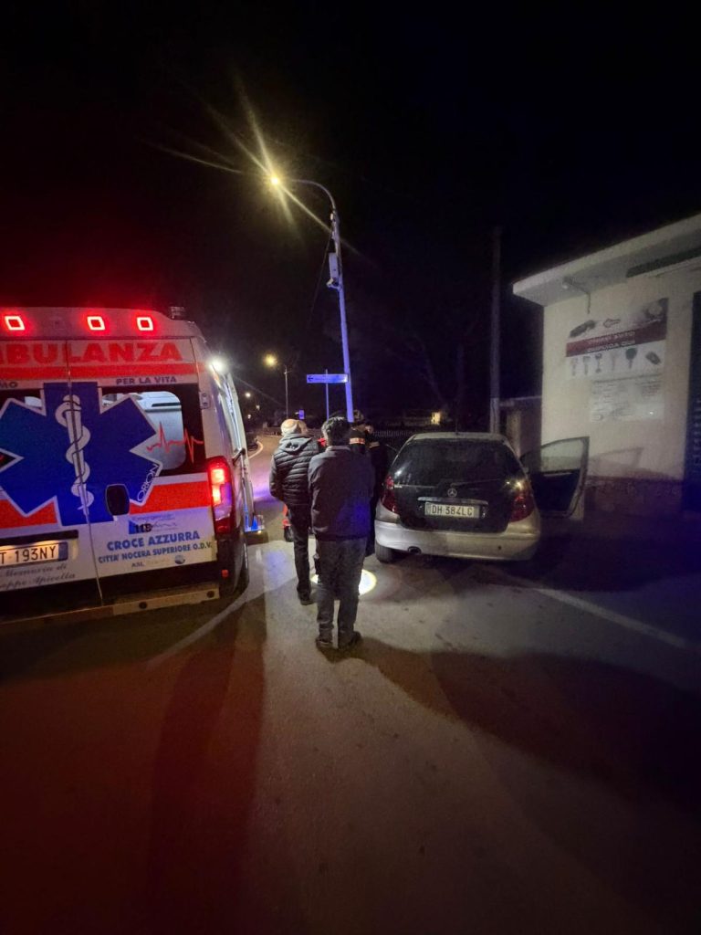 Sarno – intervento della Guardia Agroforestale e dei Carabinieri per automobista in difficoltà
