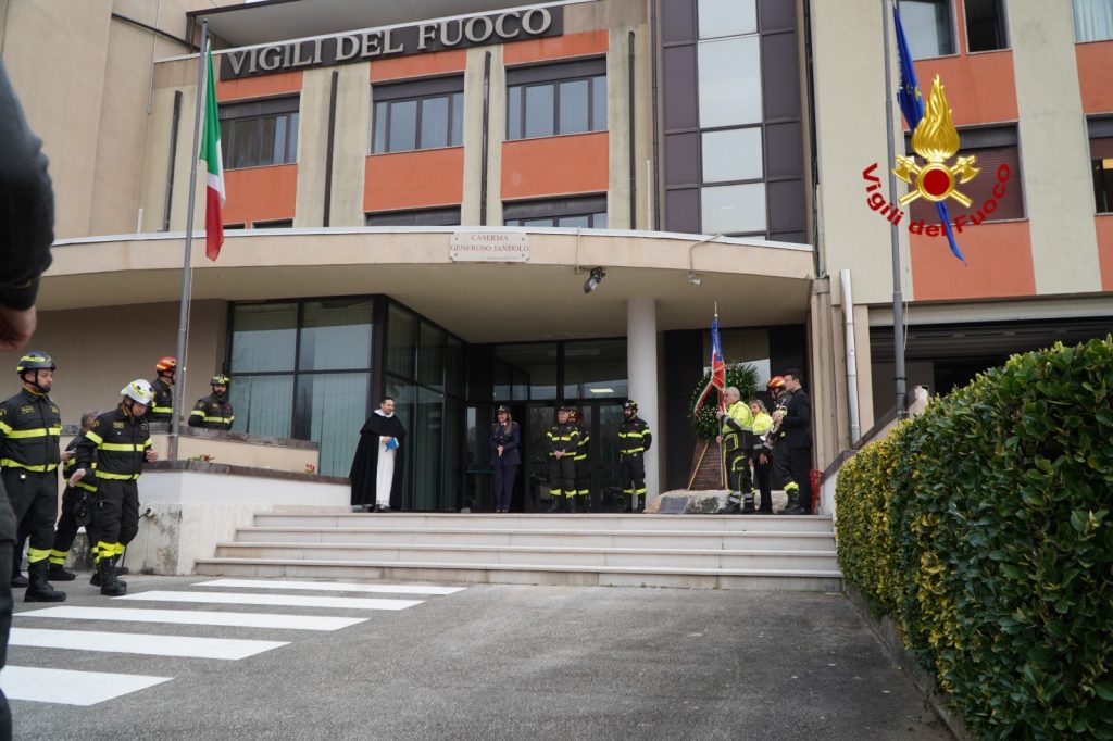 I Vigili del Fuoco celebrano la prima Festa Istituzionale del Corpo Nazionale ad Avellino.