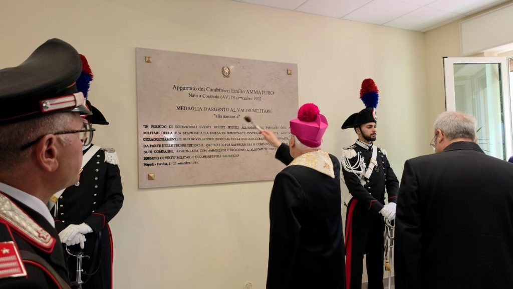 Quindici (AV)   Inaugurata la nuova Stazione Carabinieri, intitolata all’Appuntato M.A.V.M. “alla memoria” Emilio Ammaturo