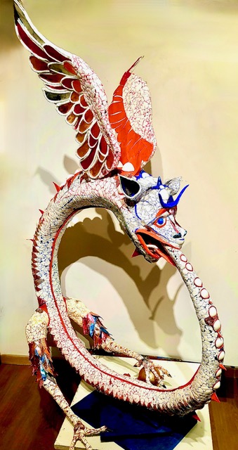 Arte e tradizione, Ezio Flammia presenta “Uroboro”: la cartapesta nolana tra mito e innovazione Arte e tradizione, Ezio Flammia presenta “Uroboro”: la cartapesta nolana tra mito e innovazione