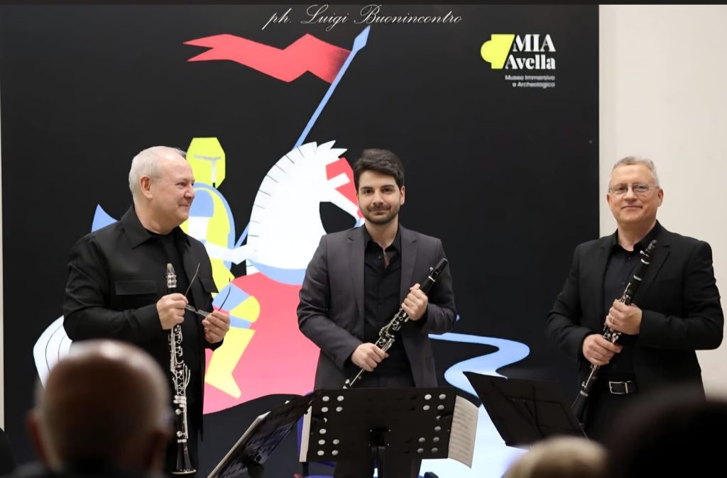 Grande successo ad Avella per il concerto dei Clarinets on the Roads