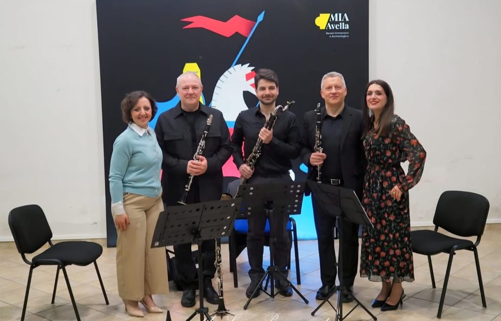 Grande successo ad Avella per il concerto dei Clarinets on the Roads