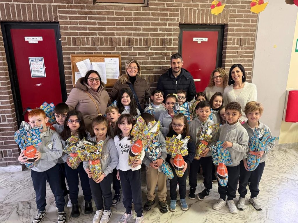 Lauro, un dolce gesto per i più piccoli: uova di Pasqua nelle scuole del territorio