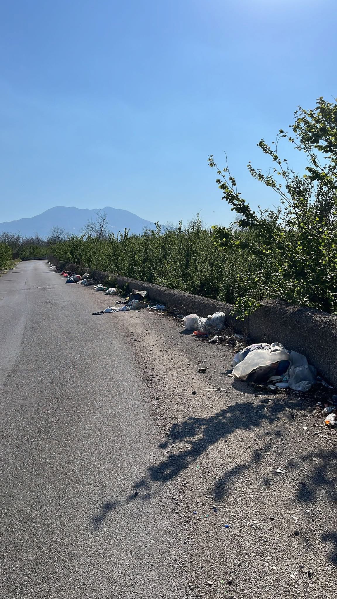 Nola, via del Riposo trasformata in discarica: la denuncia di Borrelli