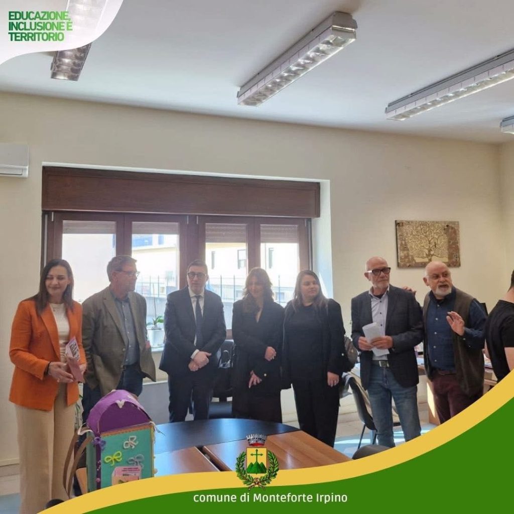 Monteforte Irpino, educazione e inclusione al centro: presentato il progetto per un turismo ecosostenibile (foto)