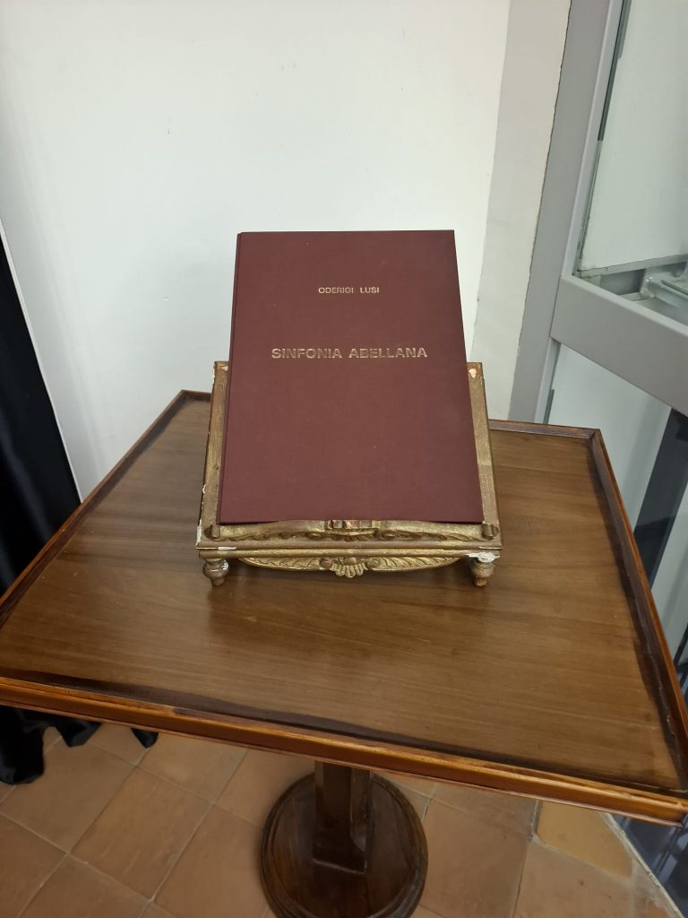 AVELLA. La monumentale Sinfonia “Abellana” del Maestro Oderigi Lusi esposta al Museo MIA