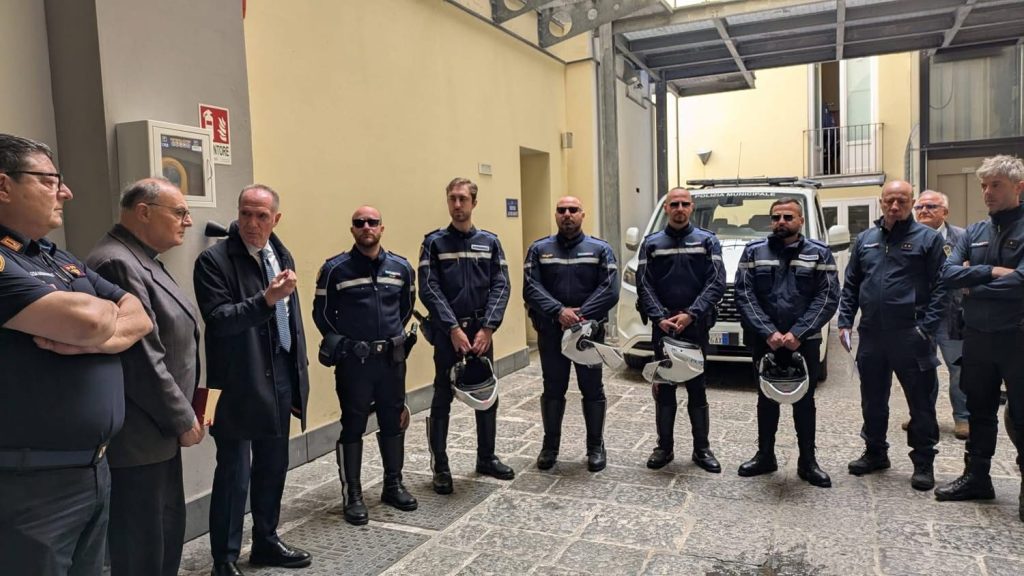 Torre del Greco, nuove moto per la Polizia Municipale: potenziati i servizi sul territorio