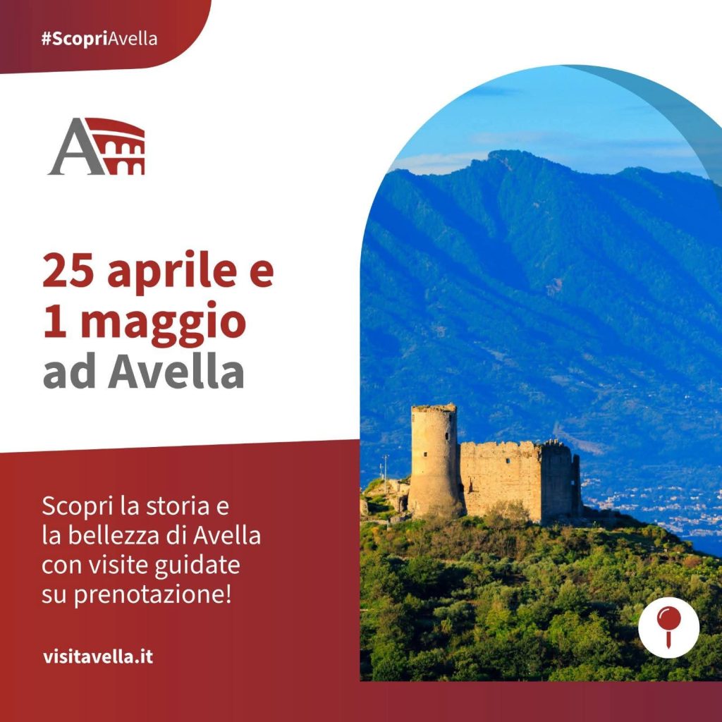 Avella, visite guidate tra storia e archeologia per il 25 aprile e il 1° maggio