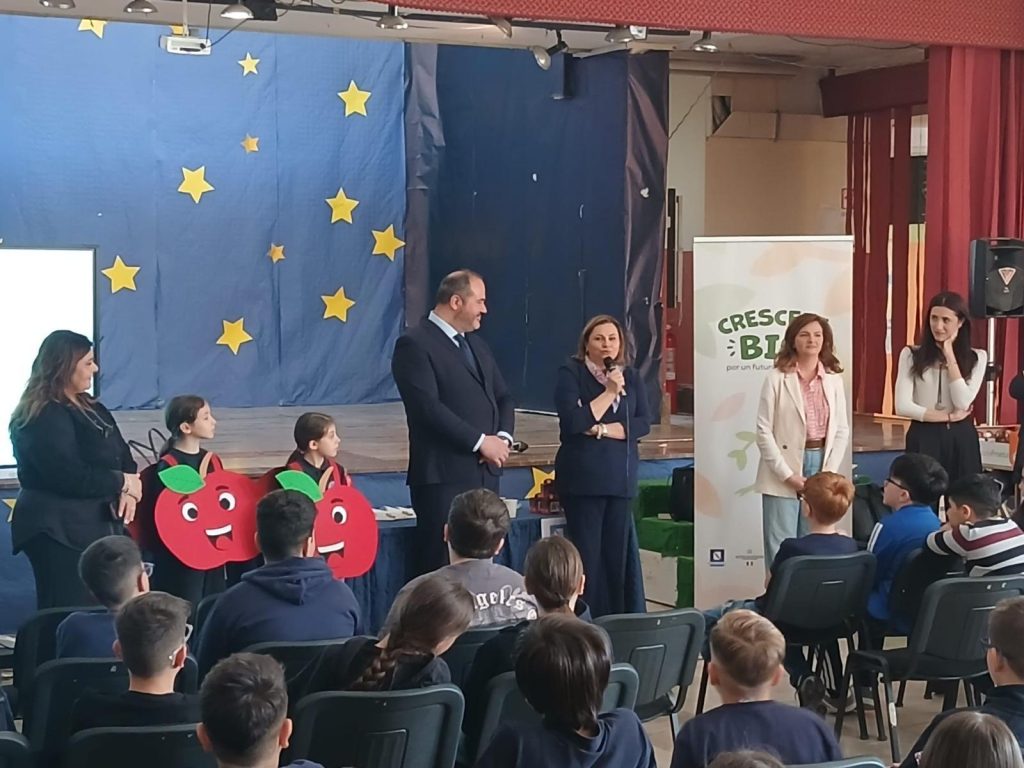 Il viaggio di ‘CrescereBIO’ prosegue nelle aree interne: la sana alimentazione fa tappa nelle province di Avellino (Avella) e Benevento (S. Agata dei Goti)
