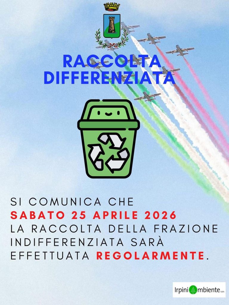 Mugnano del Cardinale, raccolta rifiuti regolare anche il 25 aprile