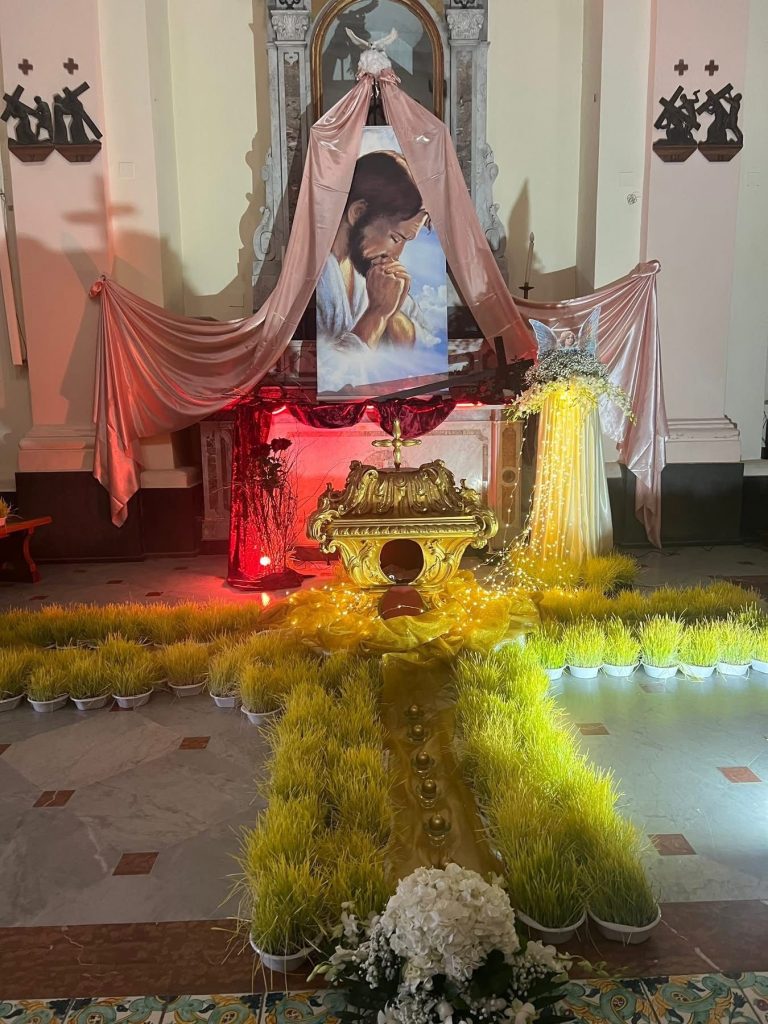 Mugnano del Cardinale, il Giovedì Santo tra fede e silenzio: la comunità riunita nella Coena Domini