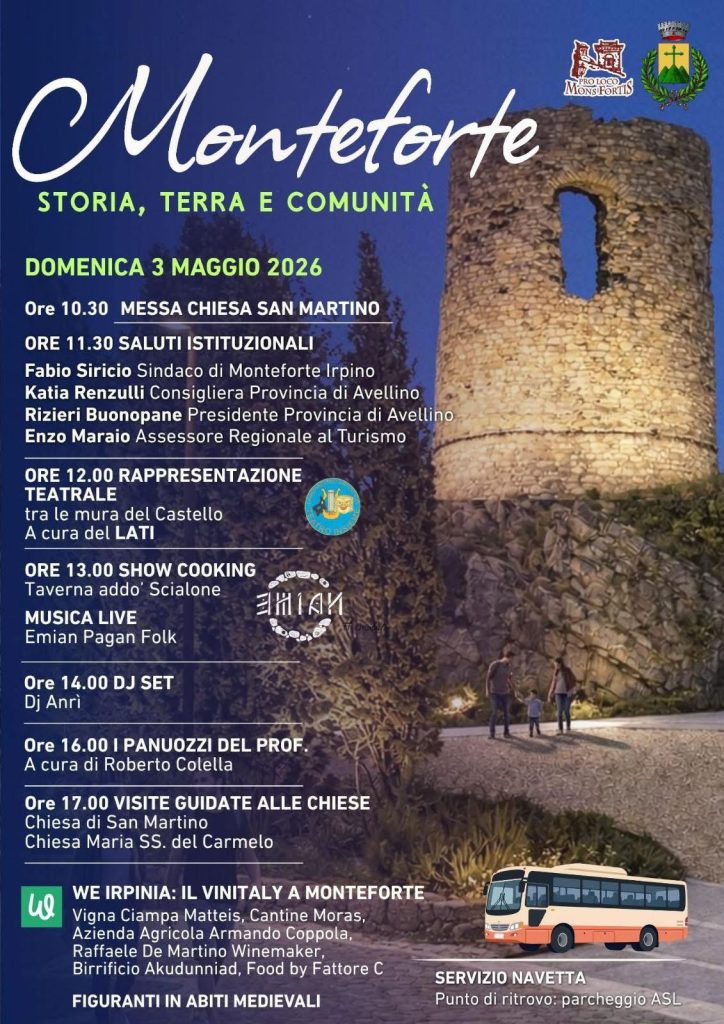 Monteforte Irpino, un mese di eventi tra cultura, tradizione e comunità