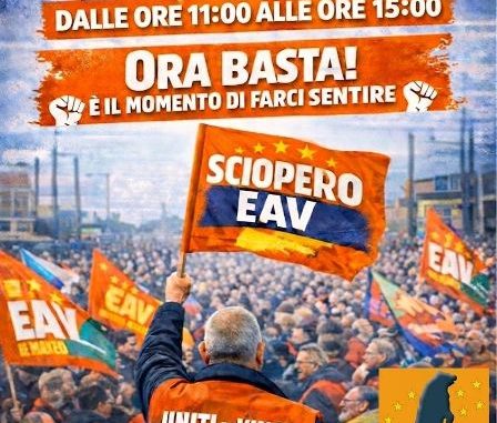 sciopero EAV