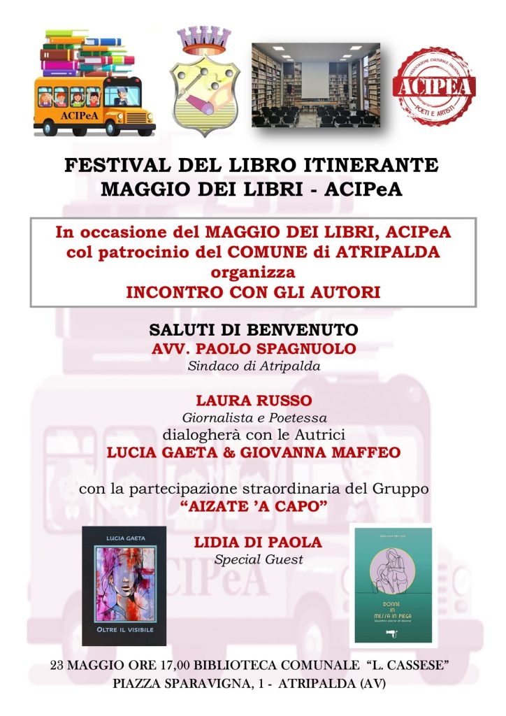 Tra versi e narrazione: l’universo femminile protagonista ad Atripalda Tra versi e narrazione: l’universo femminile protagonista ad Atripalda