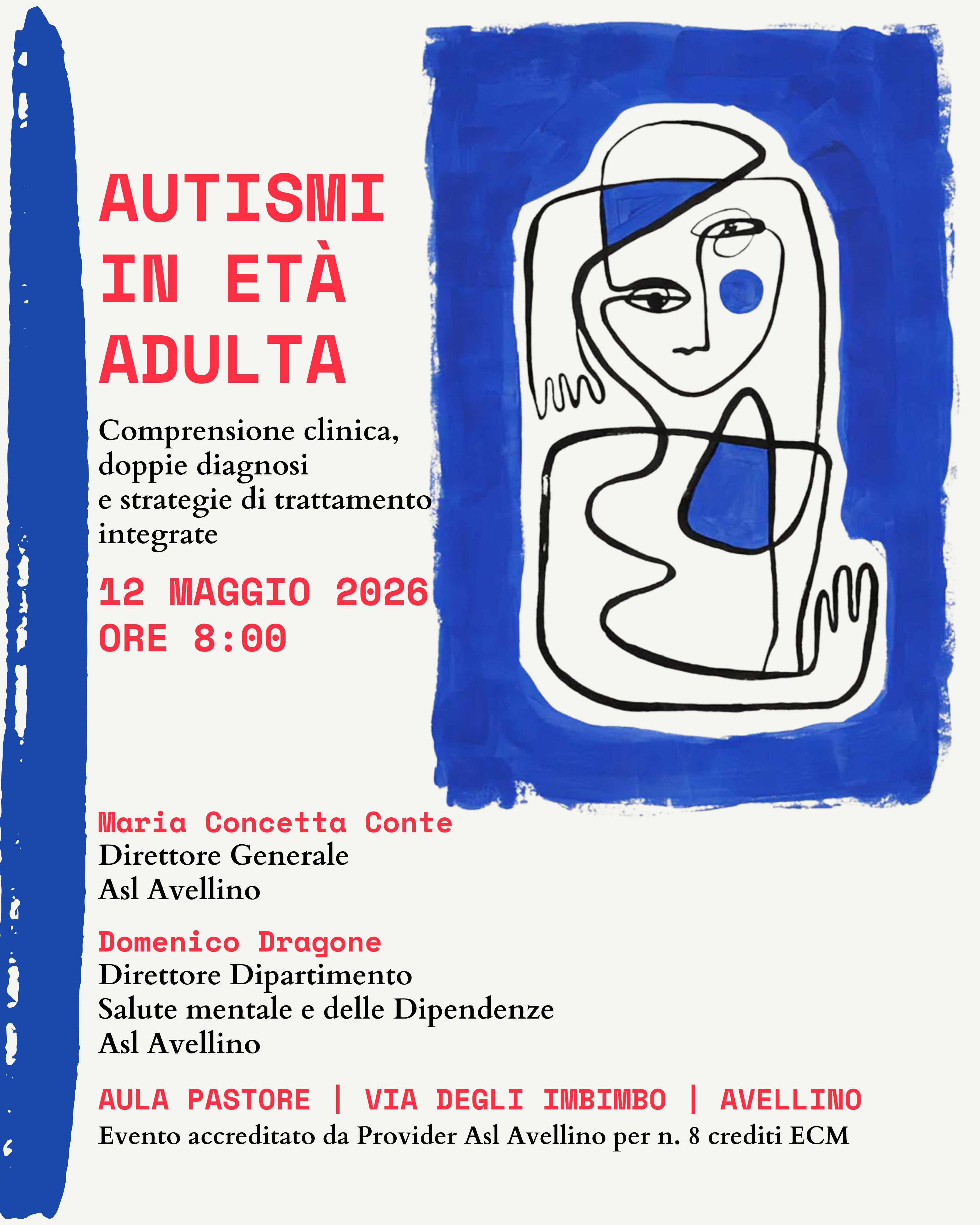 Autismo in età adulta: l’Asl Avellino promuove un focus su diagnosi, strategie e Progetto di Vita Autismo in età adulta: l’Asl Avellino promuove un focus su diagnosi, strategie e Progetto di Vita