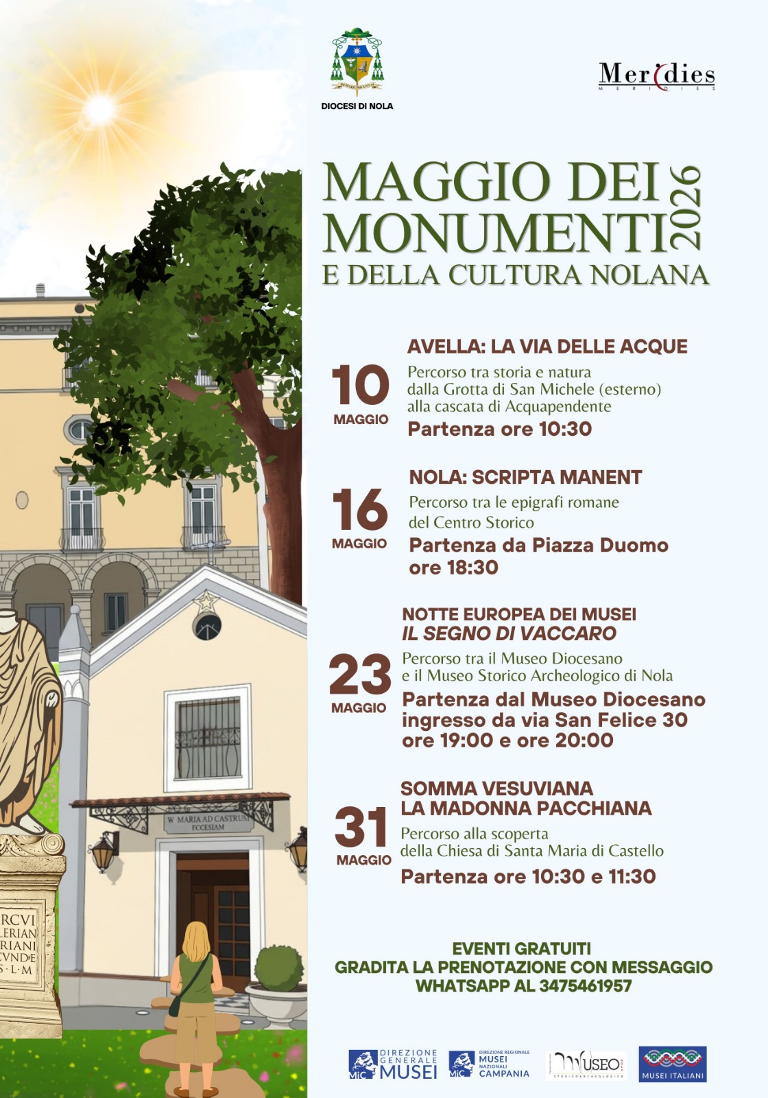 Torna il “Maggio dei monumenti e della cultura nolana”: primo appuntamento ad Avella Torna il “Maggio dei monumenti e della cultura nolana”: primo appuntamento ad Avella