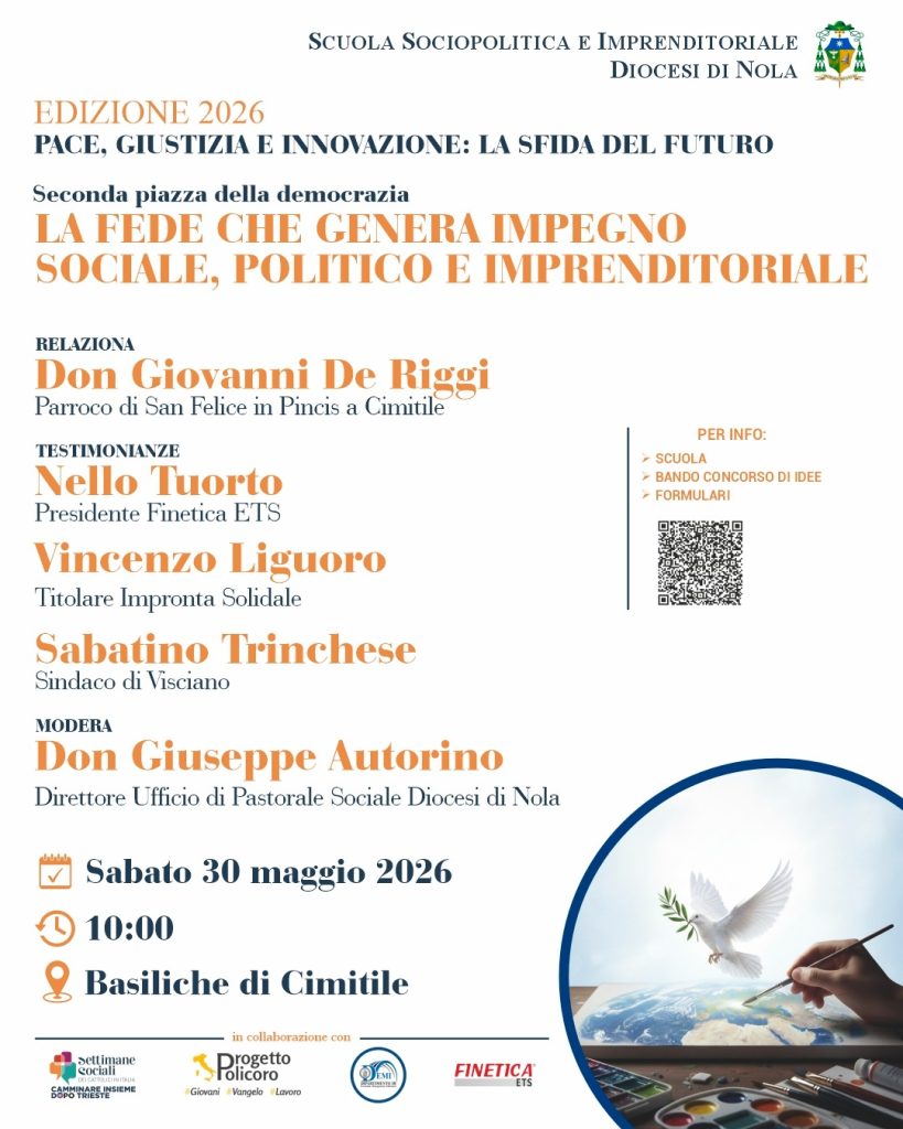 “La fede che genera impegno”: a Cimitile la Piazza della democrazia e il Villaggio delle buone pratiche