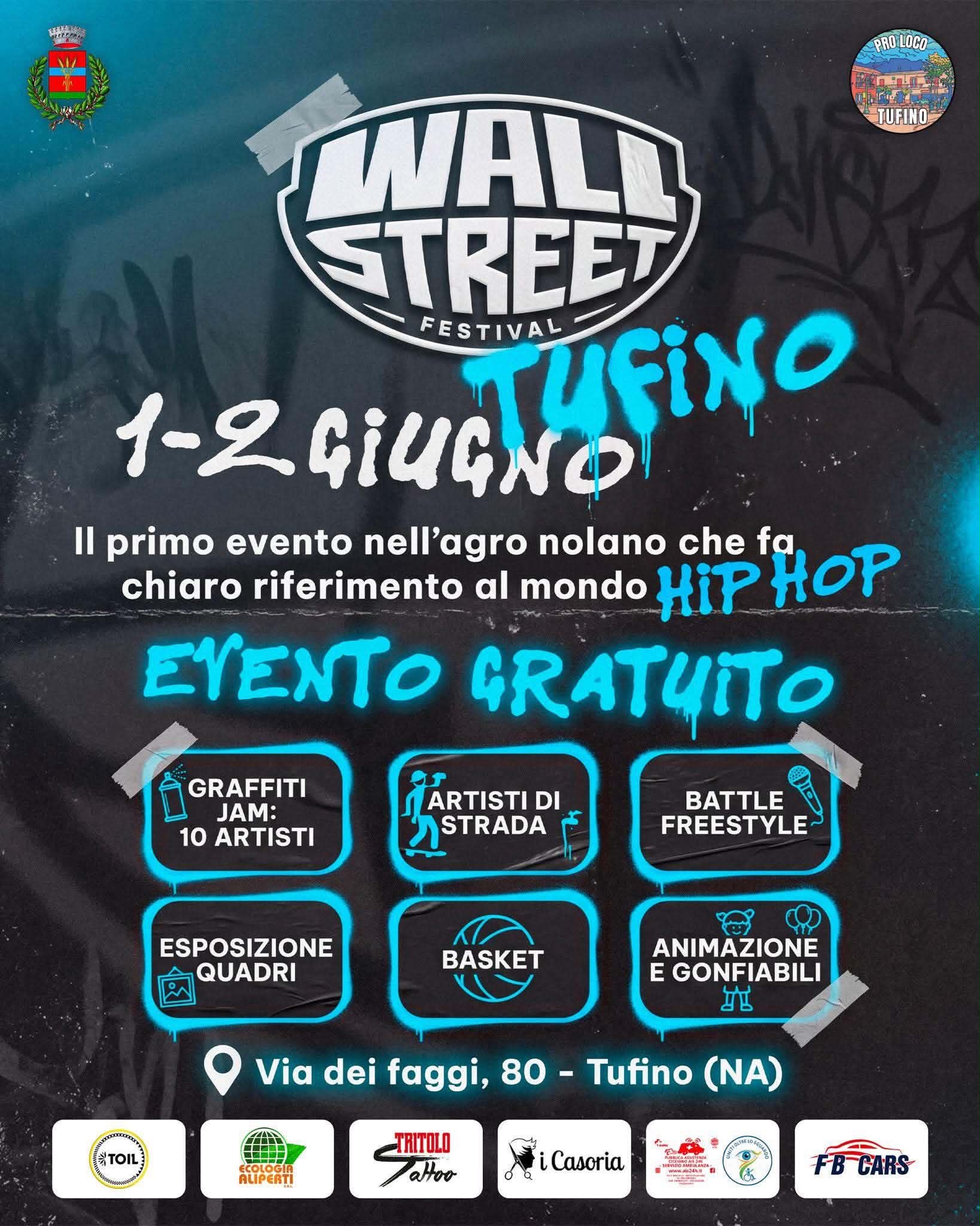 A Tufino nasce il “Wall Street Festival” A Tufino nasce il “Wall Street Festival”