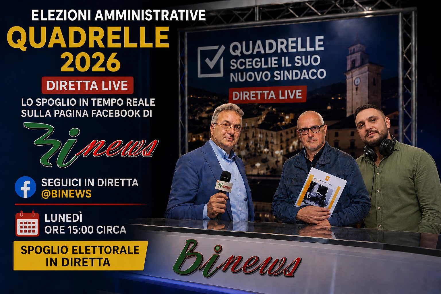 Quadrelle sceglie il nuovo sindaco: sfida tra Nicola Guerriero e Carmine Isola. Lunedì diretta spoglio Quadrelle sceglie il nuovo sindaco: sfida tra Nicola Guerriero e Carmine Isola. Lunedì diretta spoglio