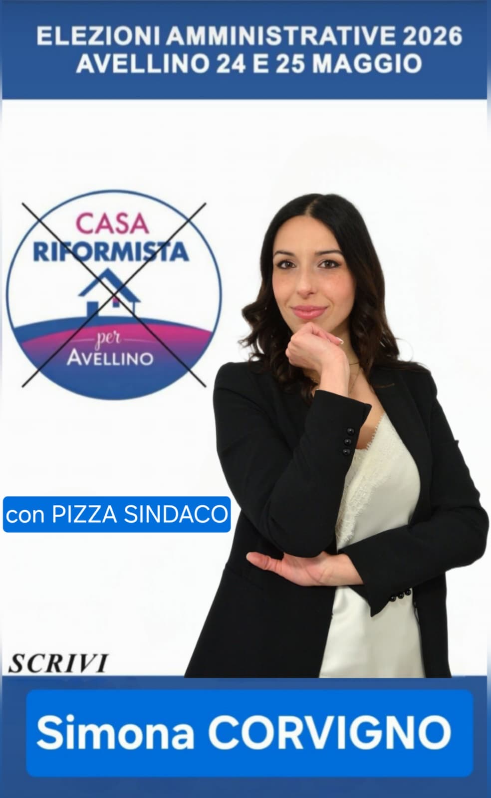 AVELLINO. Corvigno: Mi sono messa in gioco al servizio della mia città” AVELLINO. Corvigno: Mi sono messa in gioco al servizio della mia città”