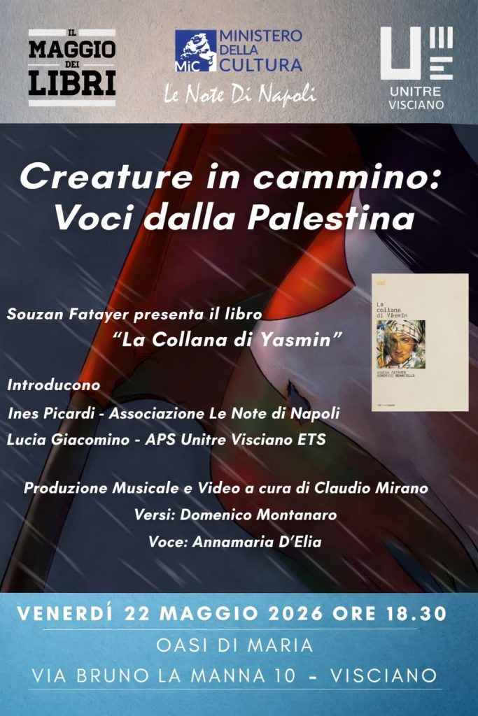 “Creature in cammino: Voci dalla Palestina”, a Visciano cultura, musica e testimonianza civile