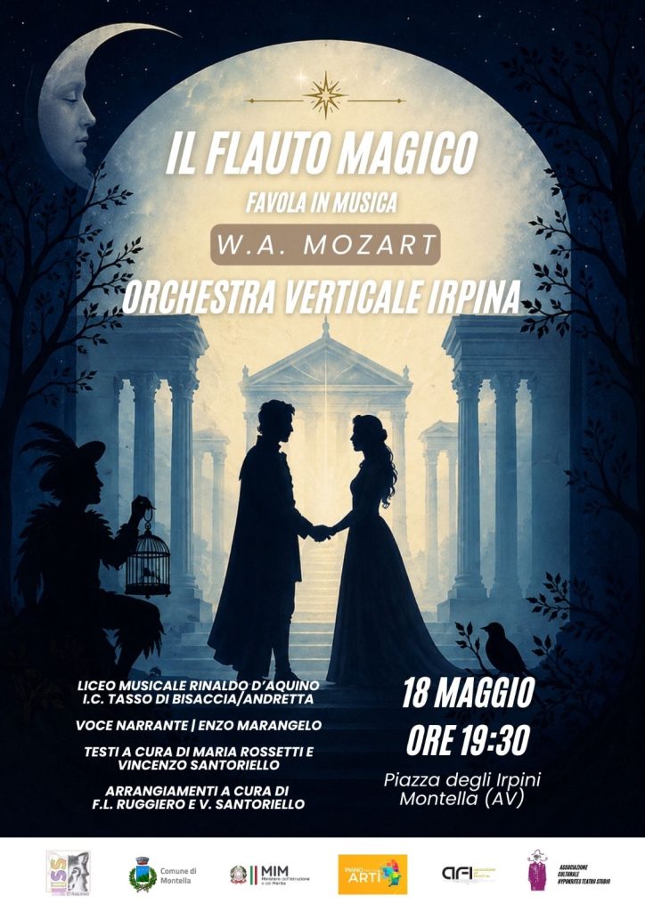 Concerto a Montella: Orchestra Verticale Irpina mette in scena Mozart Concerto a Montella: Orchestra Verticale Irpina mette in scena Mozart