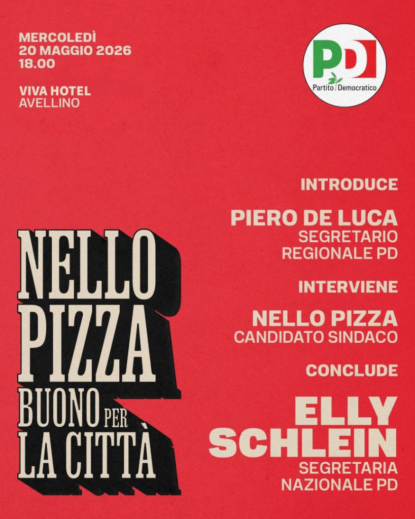 Avellino, Elly Schlein a sostegno di Nello Pizza: incontro al Viva Hotel Avellino, Elly Schlein a sostegno di Nello Pizza: incontro al Viva Hotel