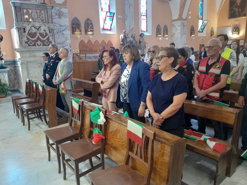 Pace e democrazia, gli 80 anni della Repubblica Italiana commemorati a Flumeri.